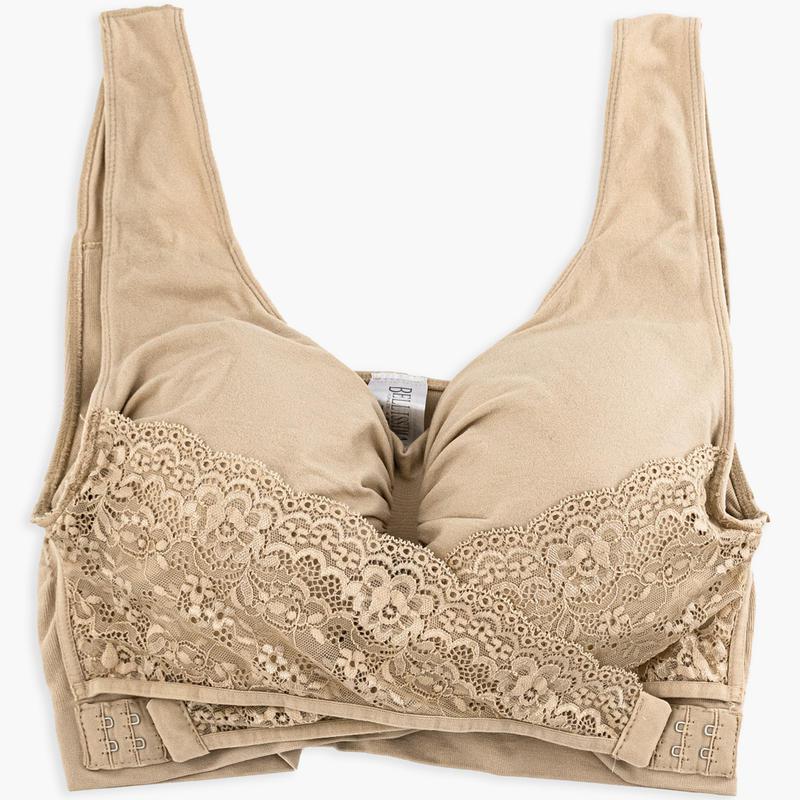 Reggiseno modellante Bellissima push-up in pizzo senza ferretto 147