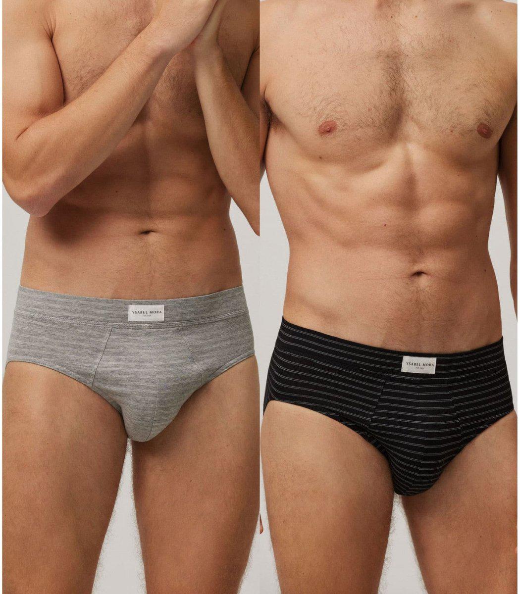 Slip uomo bipack fantasia Ysabel Mora 20274