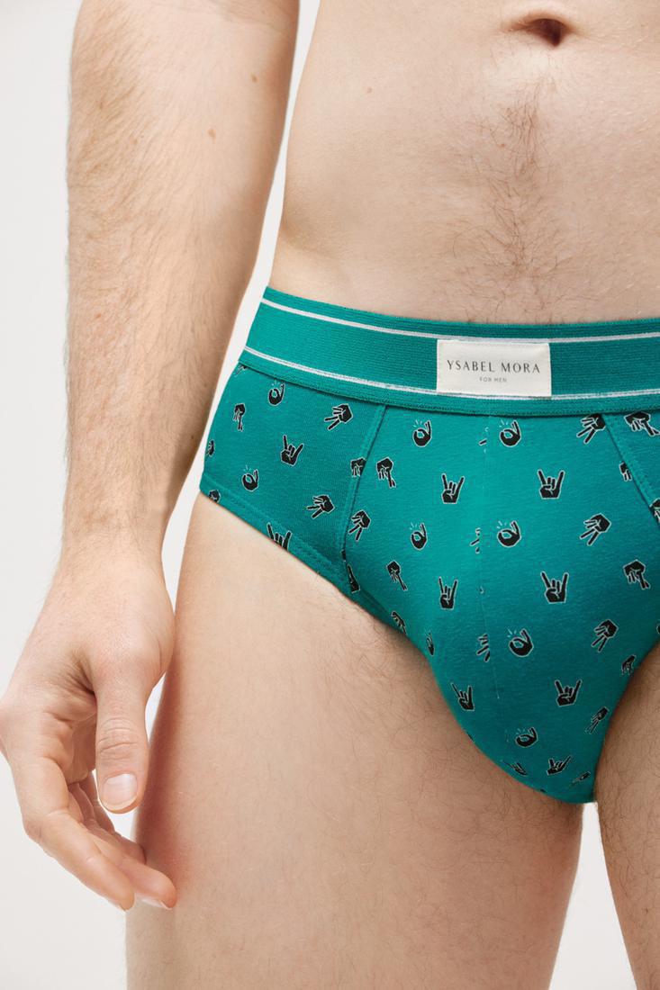 Slip uomo bipack fantasia Ysabel Mora 20307