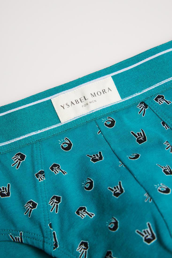 Slip uomo bipack fantasia Ysabel Mora 20307