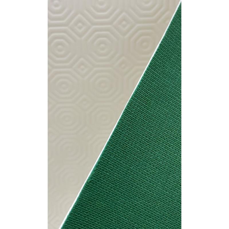 Tovaglia panno verde da gioco stratificata in gomma