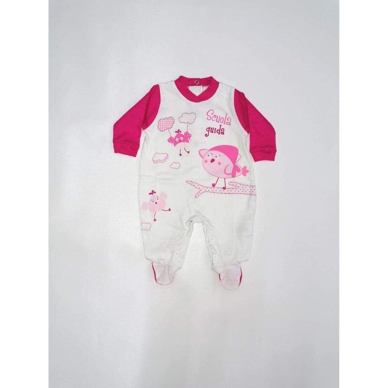 Tutina neonato bambina Pastello TJ33E