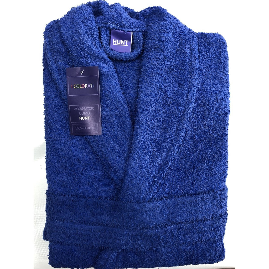 Accappatoio senza cappuccio Hunt 100% cotone - Caos Intimo Donna - Uomo - Bambini - Casa - Hunt