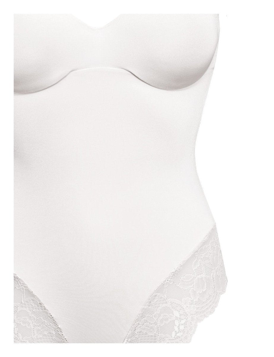 Body donna contenitivo modellante Sièlei in microfibra stretch con pizzo floreale 1978 - Caos Intimo Donna - Uomo - Bambini - Casa - Sièlei