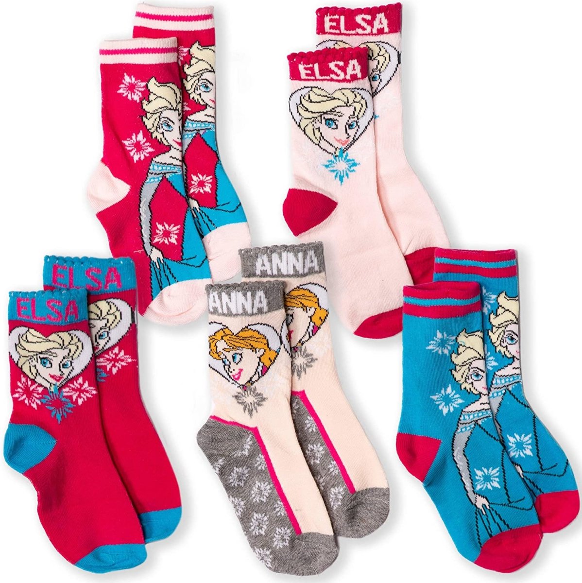 Calza corta bimba in caldo cotone Disney Frozen HS0712 - Caos Intimo Donna - Uomo - Bambini - Casa - Disney