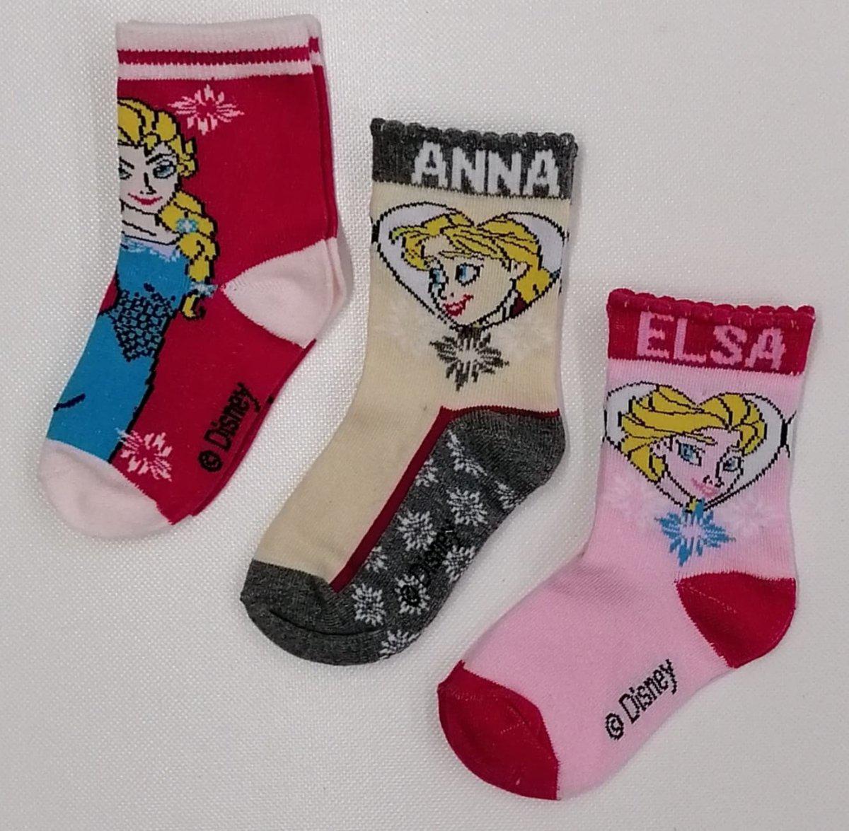 Calza corta bimba in caldo cotone Disney Frozen HS0712 - Caos Intimo Donna - Uomo - Bambini - Casa - Disney