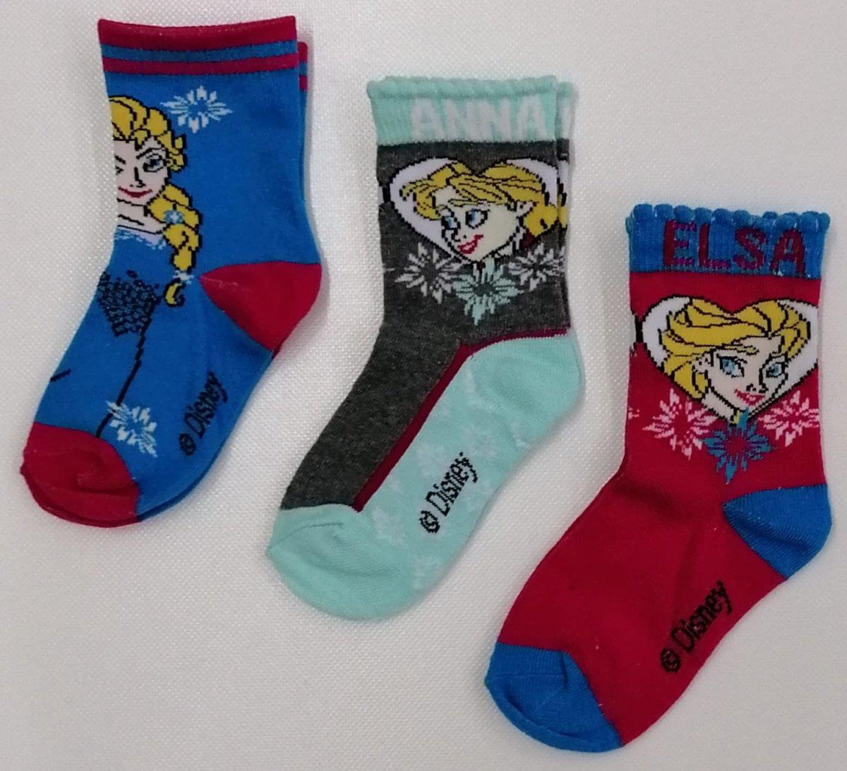 Calza corta bimba in caldo cotone Disney Frozen HS0712 - Caos Intimo Donna - Uomo - Bambini - Casa - Disney