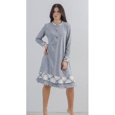 Camicia da notte donna serafino Interlock Gary F50034 - Caos Intimo Donna - Uomo - Bambini - Casa - Gary