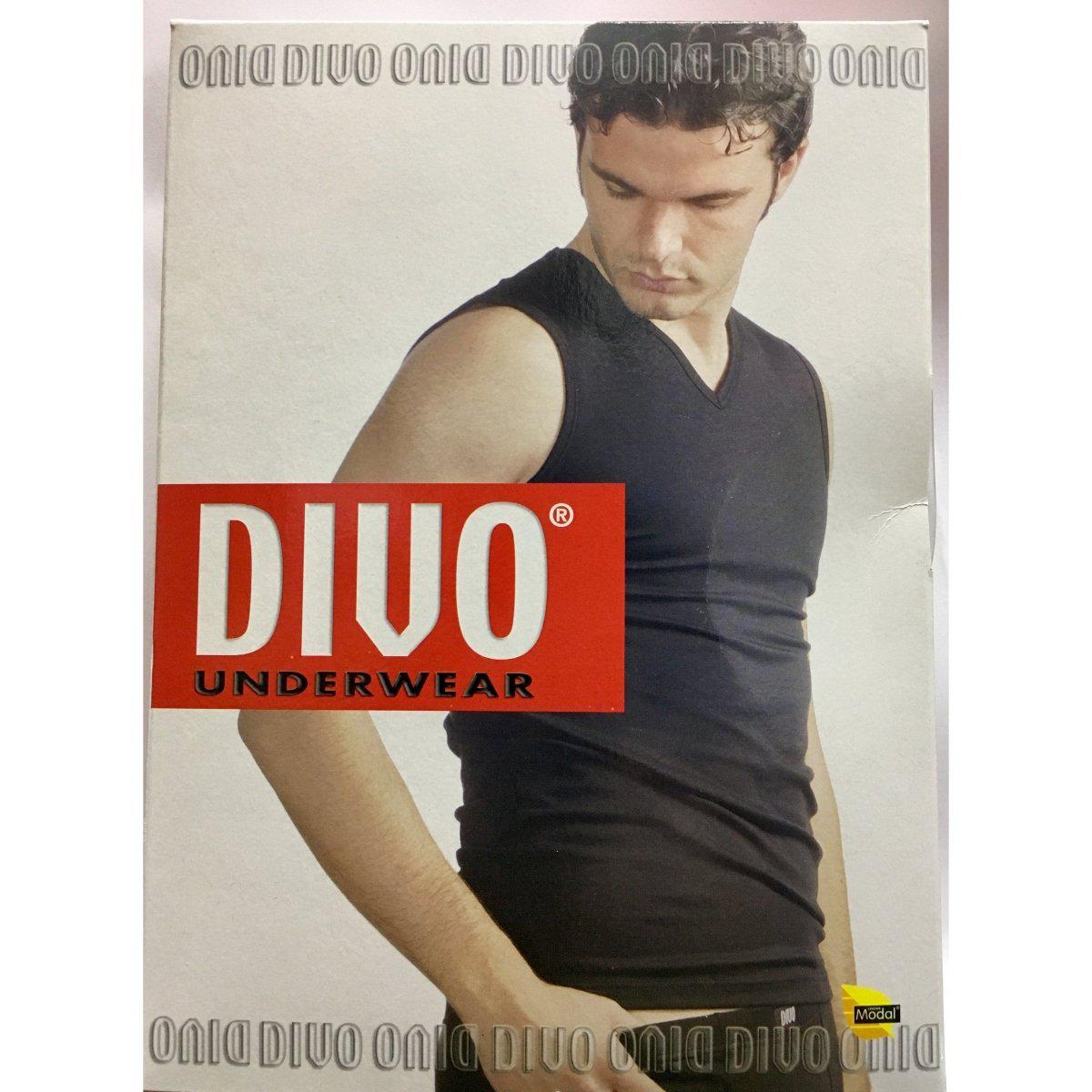 Canotta uomo Divo modello smanicato cotone bielastico a punta 50927 - Caos Intimo Donna - Uomo - Bambini - Casa - Divo