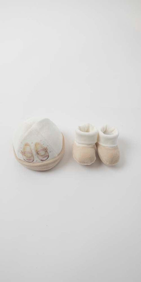 Cappellino con scarpette neonata in ciniglia Gary Q7202 - Caos Intimo Donna - Uomo - Bambini - Casa - Gary