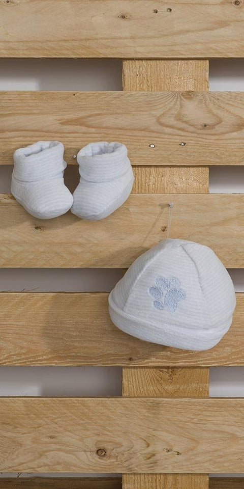 Cappellino con scarpette neonato in ciniglia Gary S7208 - Caos Intimo Donna - Uomo - Bambini - Casa - Gary