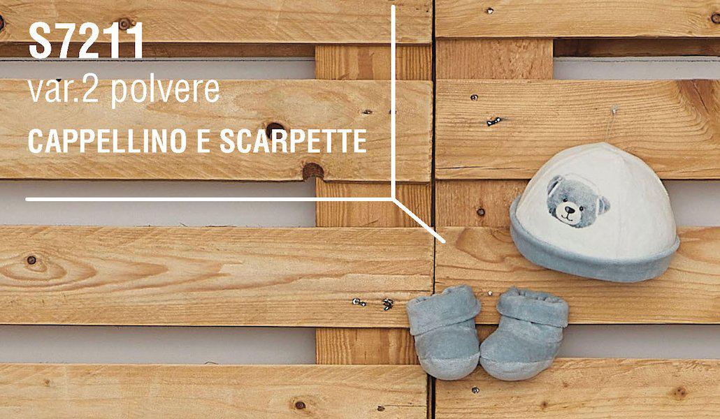 Cappellino con scarpette neonato in ciniglia Gary S7211 - Caos Intimo Donna - Uomo - Bambini - Casa - Gary