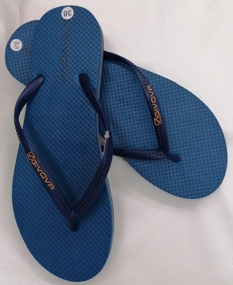 Ciabatta donna infradito petrolio Givova gomma CGD501 - Caos Intimo Donna - Uomo - Bambini - Casa - Givova
