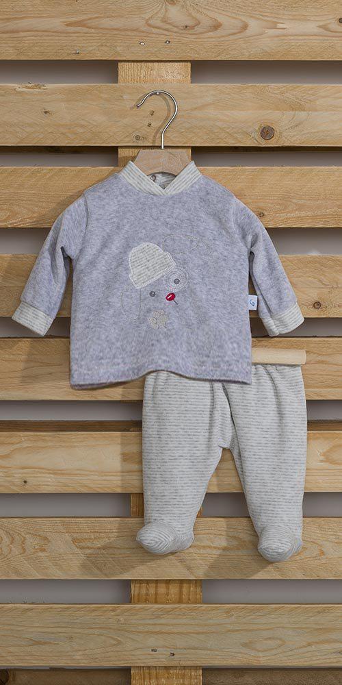 Completino Neonato ciniglia Gary S7009 - Caos Intimo Donna - Uomo - Bambini - Casa - Gary