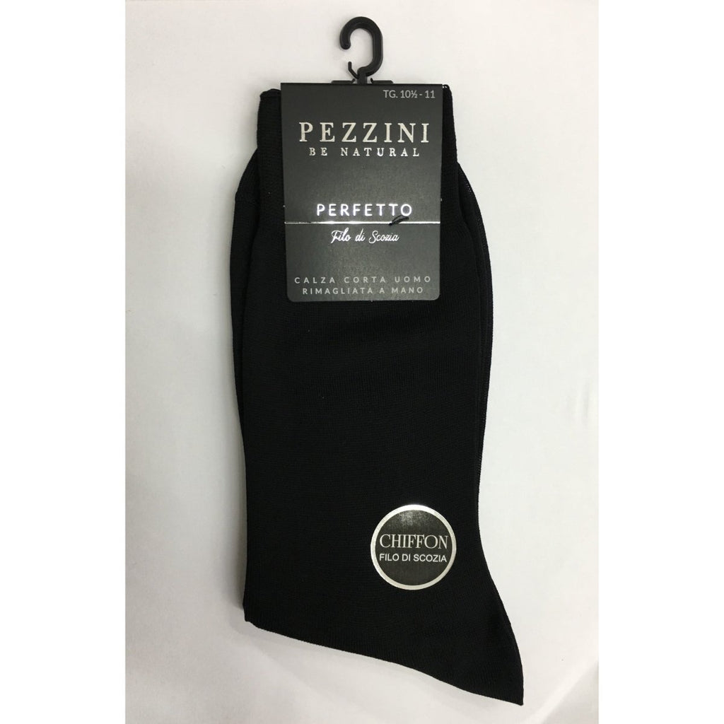 Confezione da 3 paia di Calze corte uomo Pezzini modello UCZ-Perfetto in filo di Scozia - Caos Intimo Donna - Uomo - Bambini - Casa - Pezzini