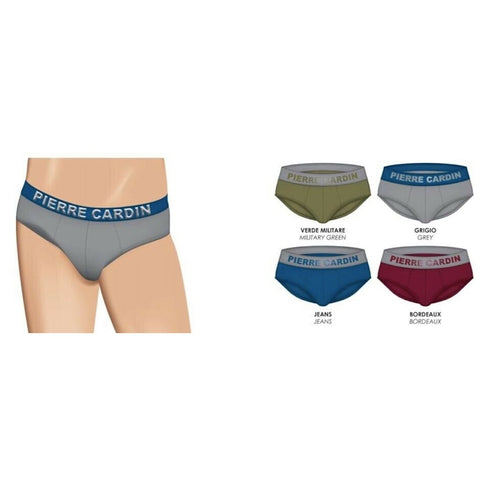 Confezione da 4 slip uomo Pierre Cardin Underwear PCM D4.PLACED - Caos Intimo Donna - Uomo - Bambini - Casa - Pierre Cardin