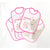 Confezione da 6 bavette gommate con elastico femmina B121/4F - Caos Intimo Donna - Uomo - Bambini - Casa - Nancy Baby