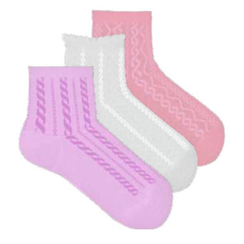 Confezione da 6 paia di calze corte bambina Meritex cotone 7580 - Caos Intimo Donna - Uomo - Bambini - Casa - Meritex