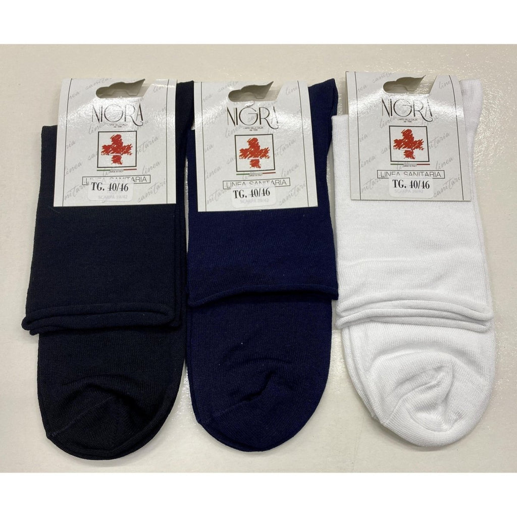Confezione da 6 paia di calze corte uomo Nigra taglio laser linea sanitaria mod. Madrid - Caos Intimo Donna - Uomo - Bambini - Casa - Nigra