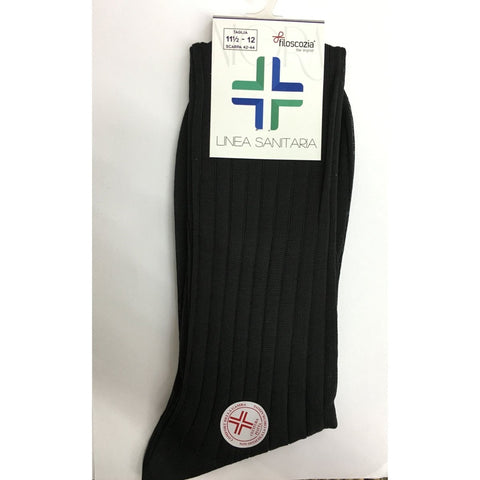 Confezione da 6 paia di calze da uomo sanitaria lunghe Nigra in Filo di Scozia - Caos Intimo Donna - Uomo - Bambini - Casa - Nigra