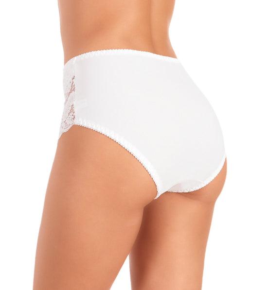 Confezione da due slip donna modello pancerina a vita alta Jadea in pizzo 792 - Caos Intimo Donna - Uomo - Bambini - Casa - Jadea