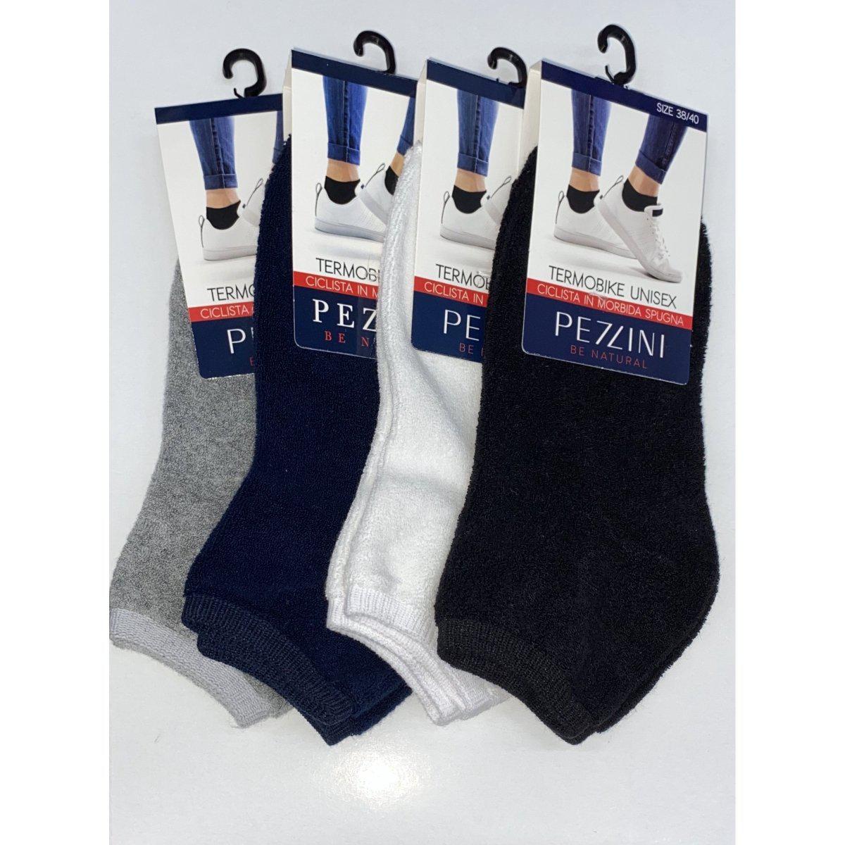 Confezione da tre paia di calze ciclista uomo donna unisex Pezzini Termobike - Caos Intimo Donna - Uomo - Bambini - Casa - Pezzini