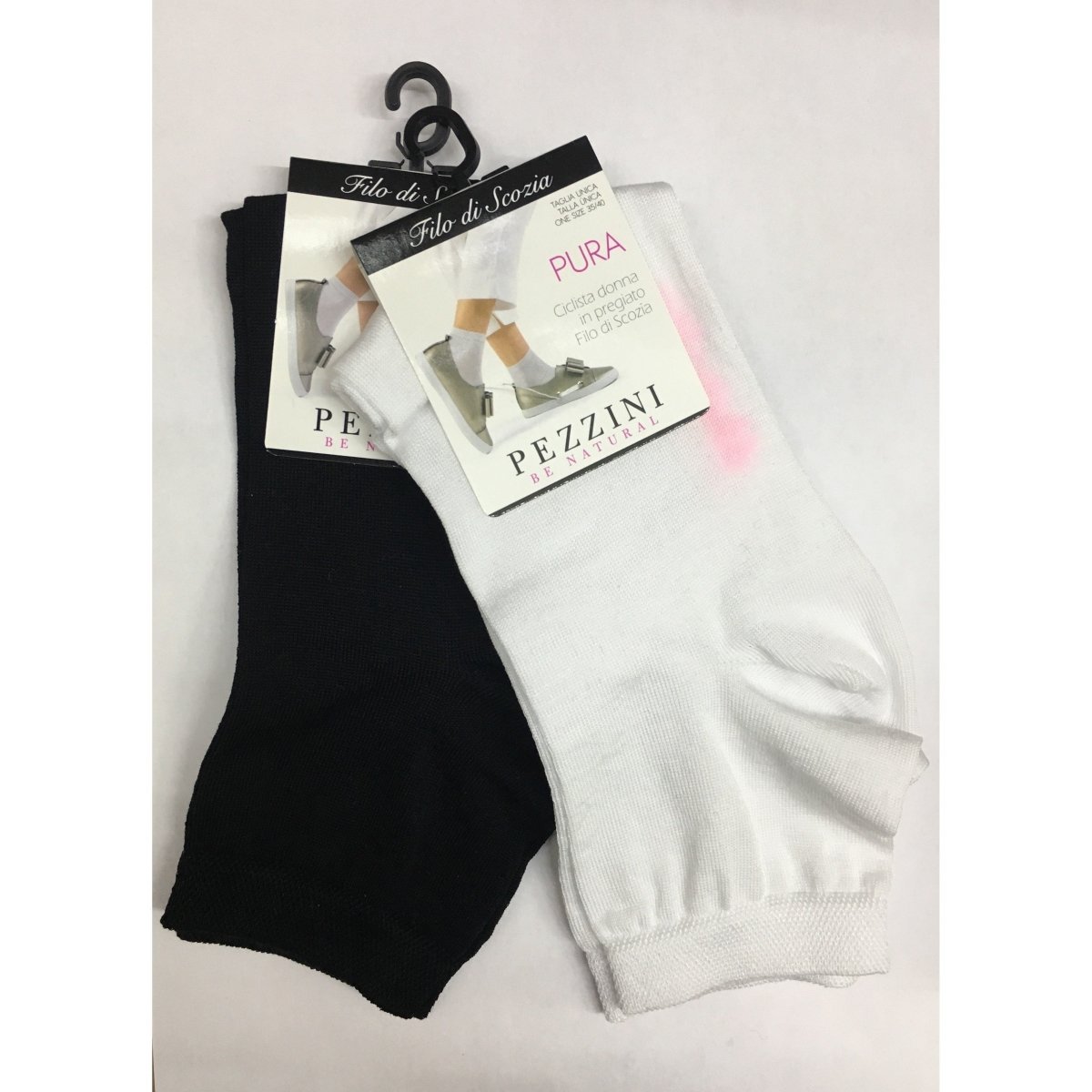 Confezione da tre paia di calze donna Pezzini Pura in filo di Scozia - Caos Intimo Donna - Uomo - Bambini - Casa - Pezzini