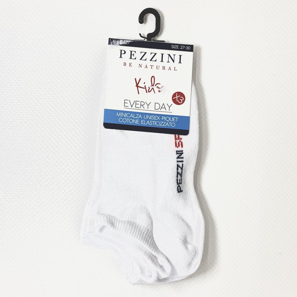 Confezione da tre paia di calze mini per bambino bambina Pezzini Kids Every Day cp101 kids - Caos Intimo Donna - Uomo - Bambini - Casa - Pezzini