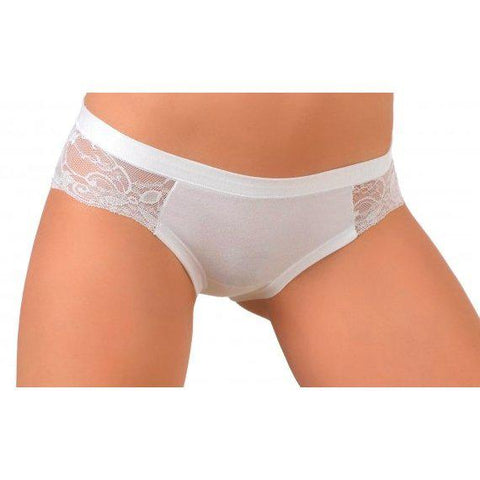 Confezione da tre slip donna in pizzo Jadea motivo floreale 520 - Caos Intimo Donna - Uomo - Bambini - Casa - Jadea