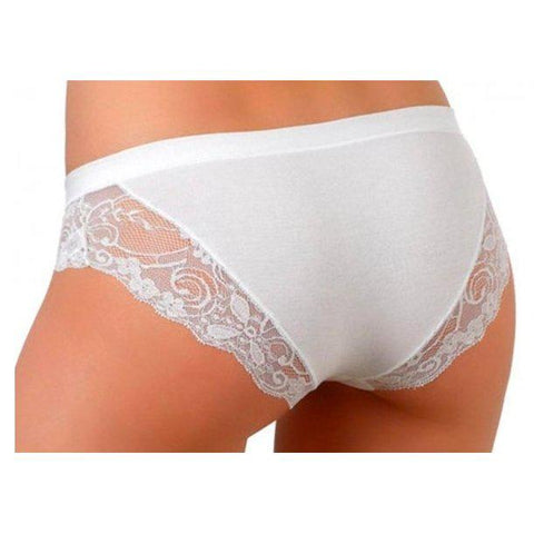 Confezione da tre slip donna in pizzo Jadea motivo floreale 520 - Caos Intimo Donna - Uomo - Bambini - Casa - Jadea