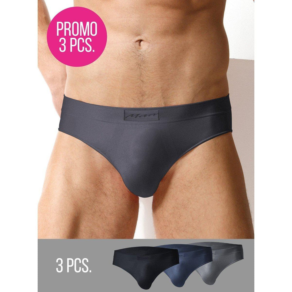 Confezione da tre Slip uomo microfibra Intimidea 300011 - Caos Intimo Donna - Uomo - Bambini - Casa - Intimidea