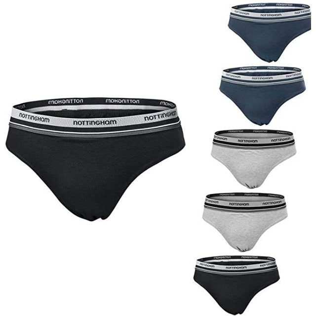 Confezione tre Slip uomo Nottingham cotone bielastico rasato tinta unita SM80 - Caos Intimo Donna - Uomo - Bambini - Casa - Nottingham