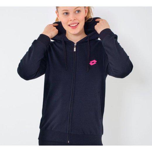 Giacca donna in cotone felpato Lotto full zip con cappuccio LA1020 - Caos Intimo Donna - Uomo - Bambini - Casa - Lotto