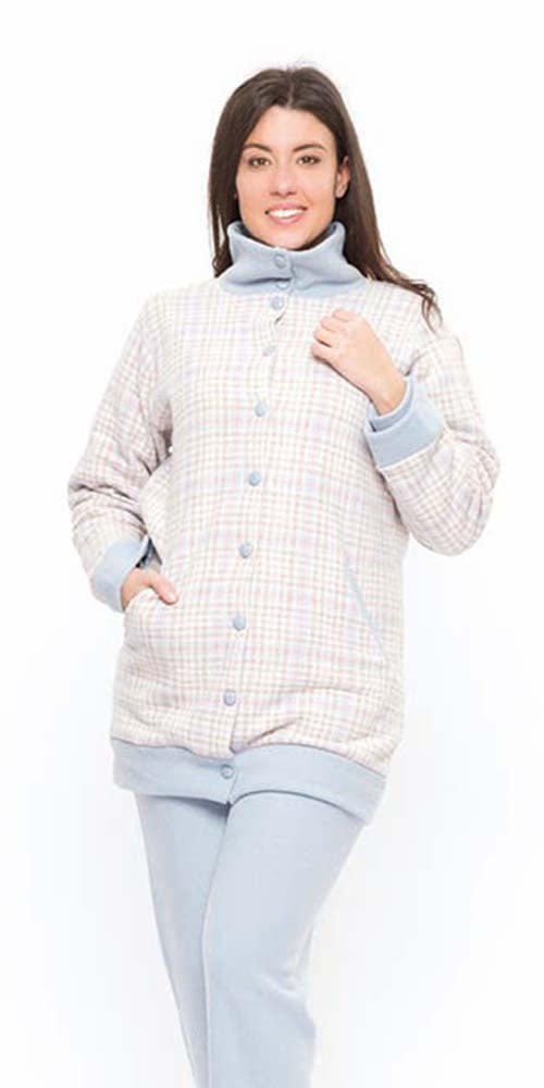 Giacca donna invernale con colletto punto Milano Gary flanellata S50119 - Caos Intimo Donna - Uomo - Bambini - Casa - Gary