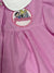 Grembiule asilo bambina made in Italy con abbottonatura centrale Disney ricamo Principesse quadretti rosa G106 - Caos Intimo Donna - Uomo - Bambini - Casa - Disney