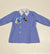 Grembiule quadretti azzurri asilo bambino con abbottonatura laterale Disney Mickey Mouse G300 - Caos Intimo Donna - Uomo - Bambini - Casa - Disney