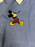 Grembiule quadretti azzurri asilo bambino con abbottonatura laterale Disney Mickey Mouse G300 - Caos Intimo Donna - Uomo - Bambini - Casa - Disney