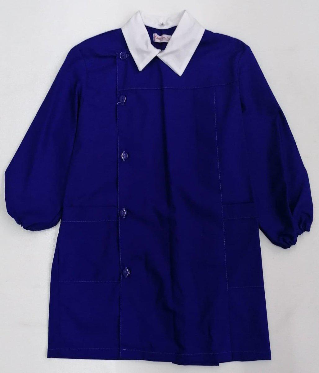 Grembiule scuola elementare bambino Ambrosino Made in Italy senza ricamo L200
