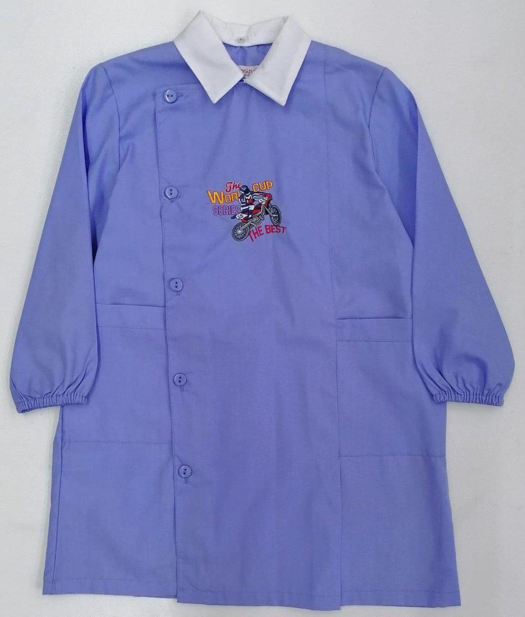 Grembiule scuola elementare bambino Ambrosino Made in Italy The world cup N207