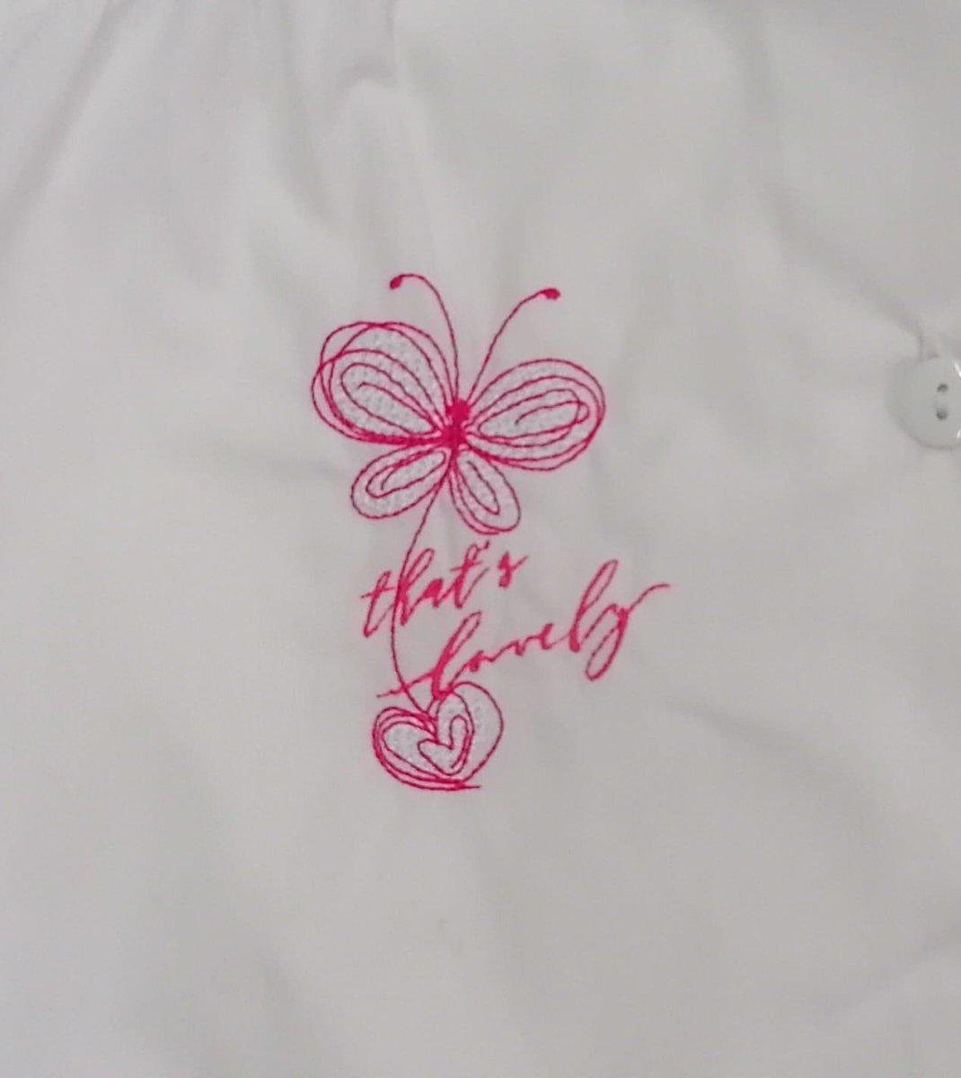 Grembiule scuola elementare bianco bambina Siggi Made in Italy That's Lovely 3768