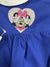 Grembiule scuola elementare Blu bambina Disney ricamo Minnie Made in Italy G204 - Caos Intimo Donna - Uomo - Bambini - Casa - Disney