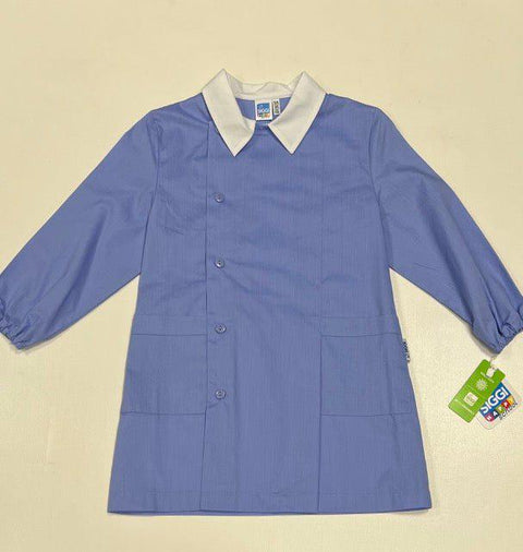 Grembiule scuola elementare celeste bambino Siggi Made in Italy senza ricamo 1972 - Caos Intimo Donna - Uomo - Bambini - Casa - Siggi