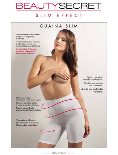 Guaina Slim modellante in soft touch microfibra Beauty Secret Slim Effect - Caos Intimo Donna - Uomo - Bambini - Casa - Beauty Secret
