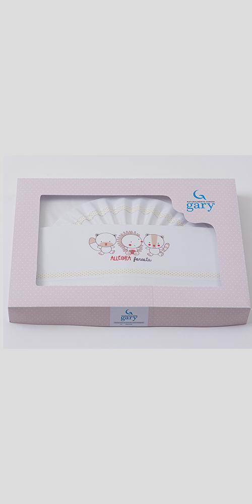 Lenzuolino culla carrozzina Neonati Gary N7314 - Caos Intimo Donna - Uomo - Bambini - Casa - Gary
