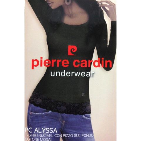 Maglia donna Pierre Cardin con scollo lollo pizzo PC/Alyssa - Caos Intimo Donna - Uomo - Bambini - Casa - Pierre Cardin