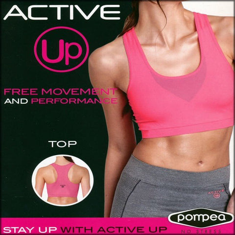 Maglia donna Top Fitness modello Active Up Pompea - Caos Intimo Donna - Uomo - Bambini - Casa - Pompea