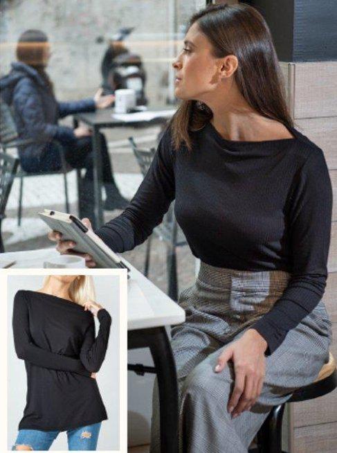Maglia in Viscosa Donna Cotonella GD423 - Caos Intimo Donna - Uomo - Bambini - Casa - Cotonella