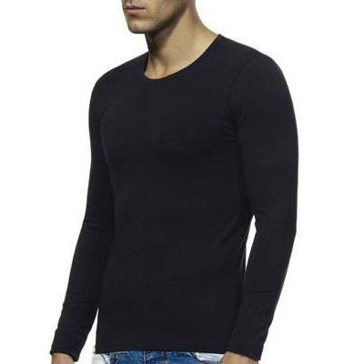 Maglia uomo a girocollo manica lunga in bielastico garzato Pierre Cardin PC9002 - Caos Intimo Donna - Uomo - Bambini - Casa - Pierre Cardin