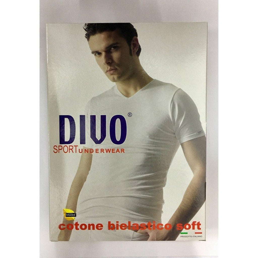 Maglia uomo Divo mezza manica collo a punta 50925 - Caos Intimo Donna - Uomo - Bambini - Casa - Divo