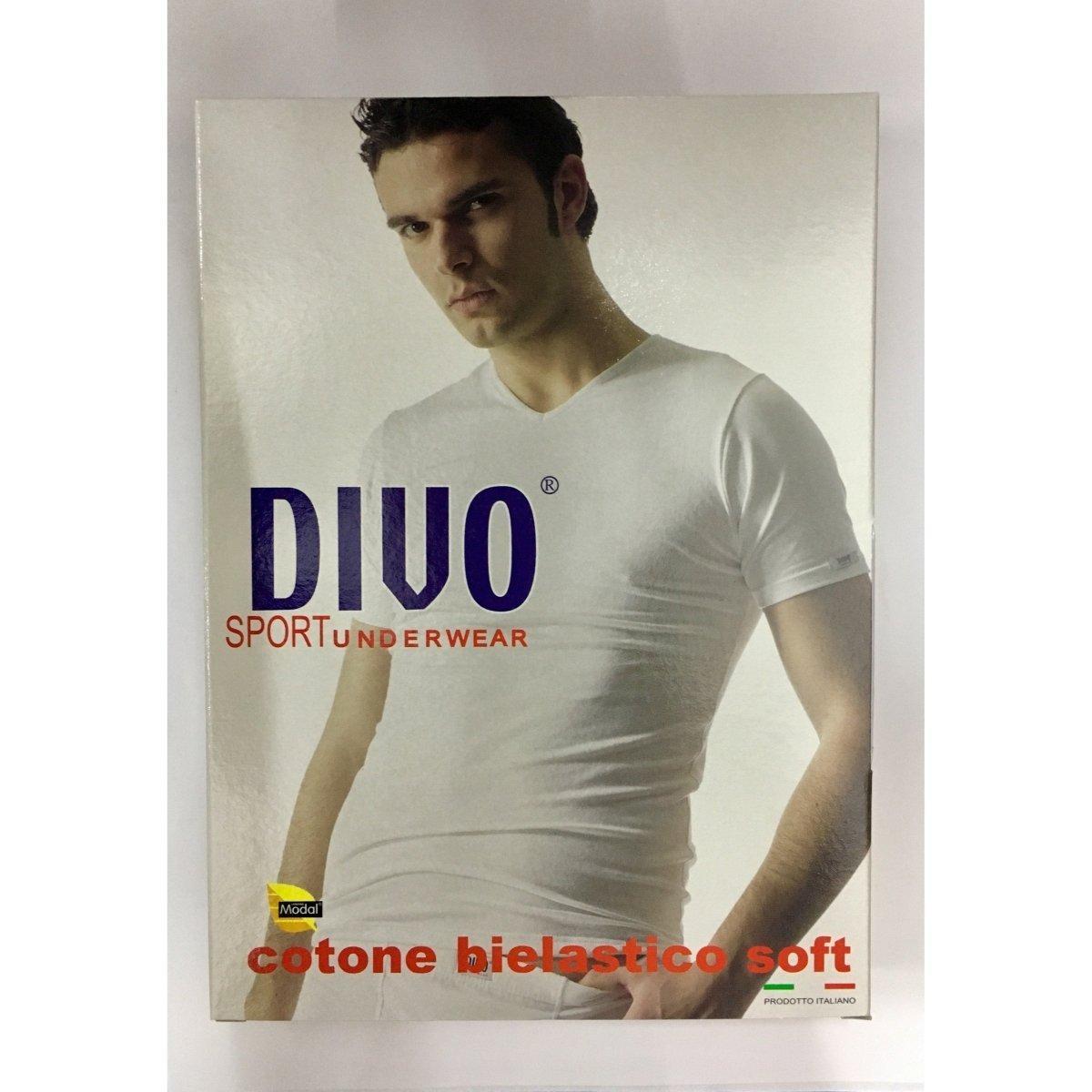 Maglia uomo Divo mezza manica collo a punta 50925 - Caos Intimo Donna - Uomo - Bambini - Casa - Divo